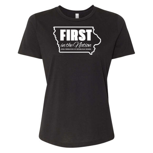 Womens First in the Nation Relaxed Triblend Tee Thumbnail